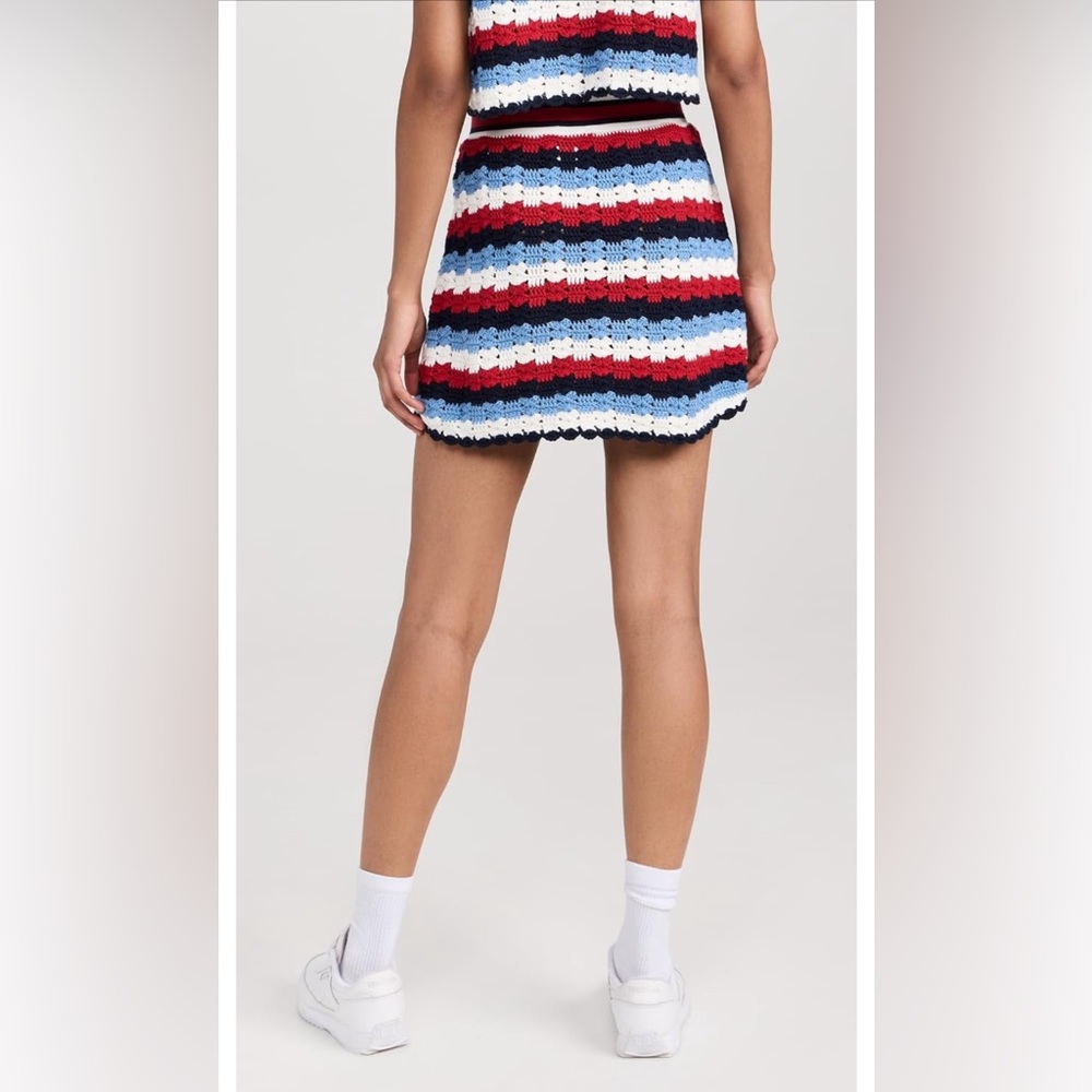 The Upside Women's Chantilly Crochet Rue‎ Skirt NWT - Picture 3 of 7